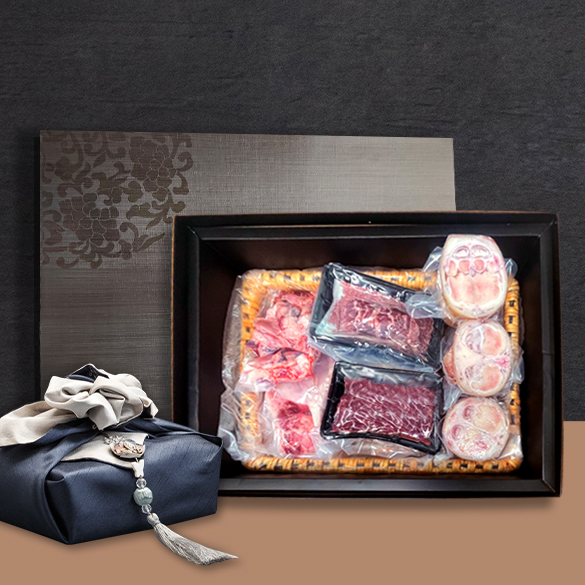 선현한우 한우 1+, 1++ (9) 거세 명품 한우선물세트 A6 (우족 2.5kg + 사태 1kg + 스지 1kg + 도가니 1kg) 보신용