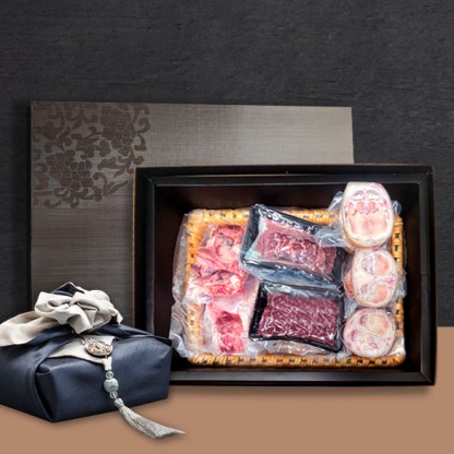 선현한우 한우 1+, 1++ (9) 거세 명품 한우선물세트 A6 (우족 2.5kg + 사태 1kg + 스지 1kg + 도가니 1kg) 보신용